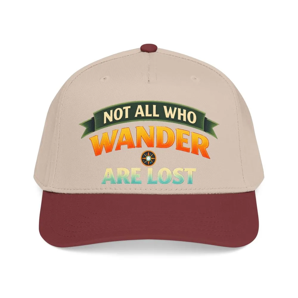 3176810466117480273_2048.jpeg Baseball Cap - "Not All Who Wander Are Lost" Design Scenic-Line