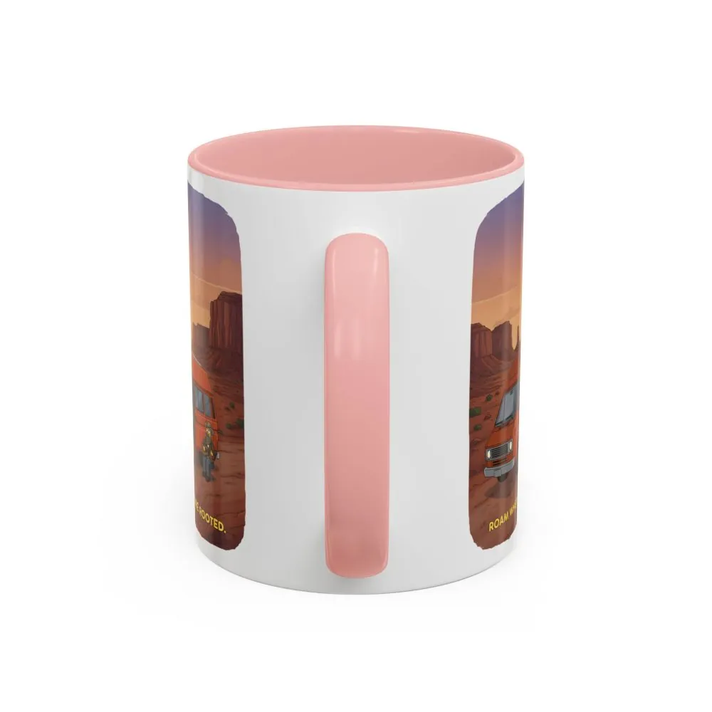 3183511728065010552_2048.jpeg Accent Coffee Mug (11, 15oz) — "Roam Where You Are Rooted" Design Sitcom-Line