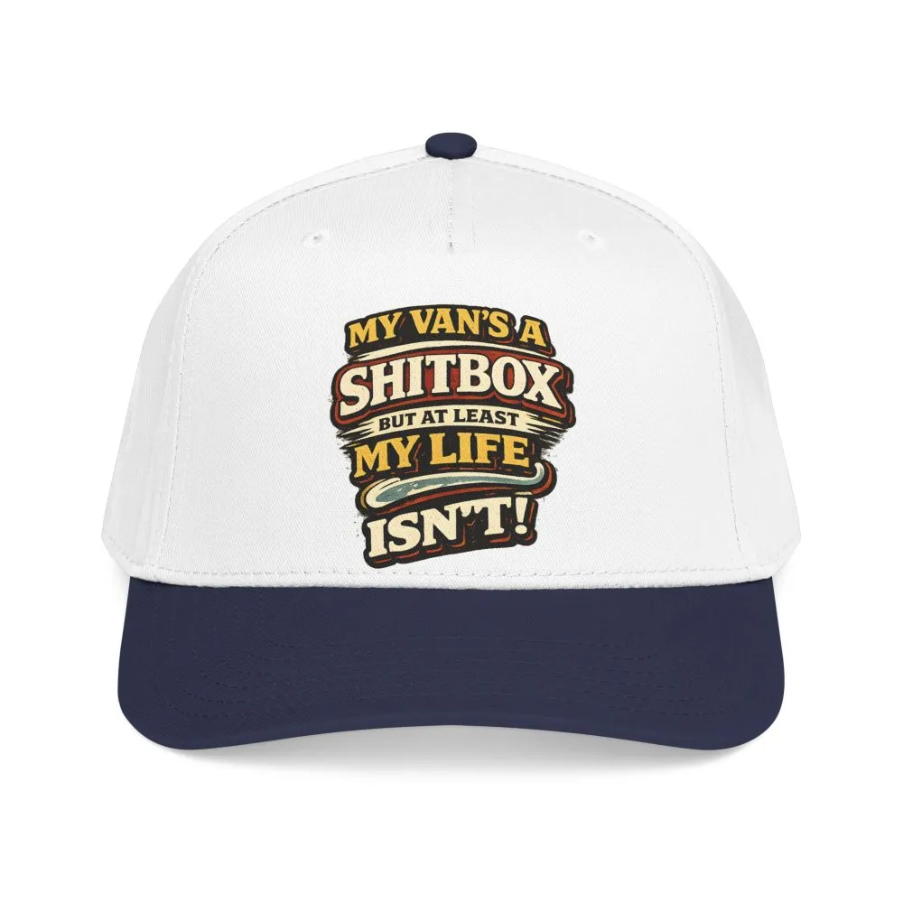 Baseball Cap - "My Van`s A Shitbox" Design F**K-Line