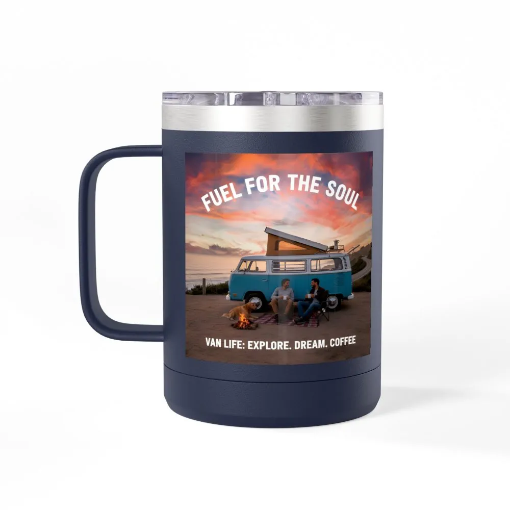 3210507149379271446_2048.jpeg Coffee Mug Tumbler, 15oz — "Fuel for the Soul"