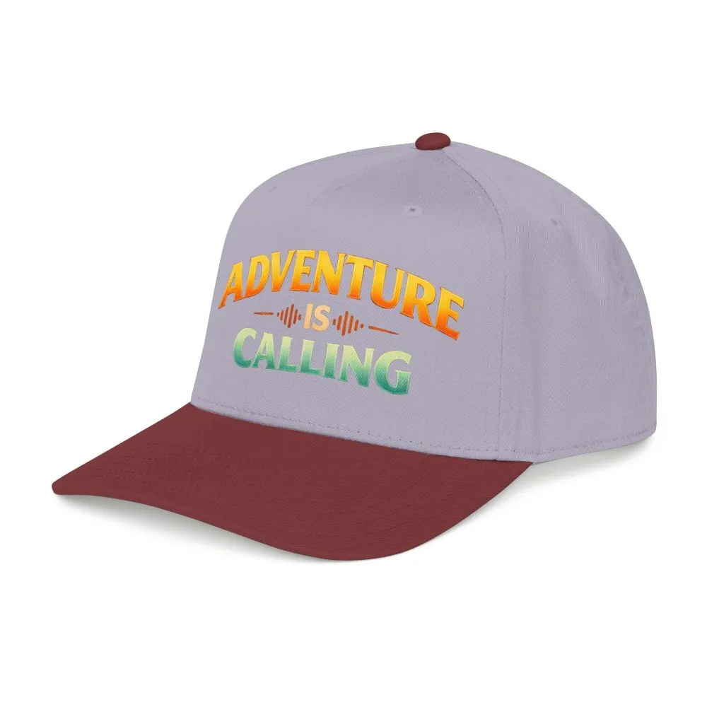 Baseball Cap - "Adventure Is Calling" Design Scenic-Line