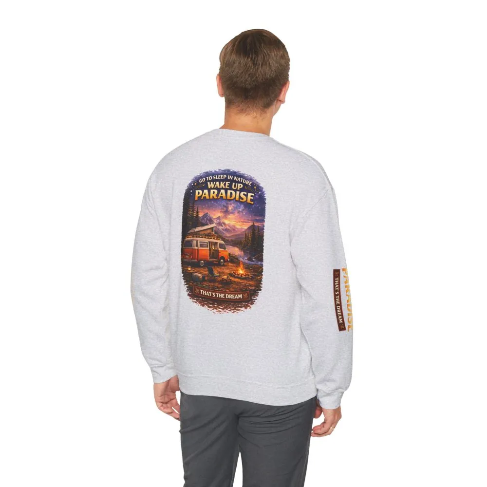 3245891083973178926_2048.jpeg Unisex Heavy Blend™ Crewneck Sweatshirt — "Go To Sleep Nature " Design Scenic-Line