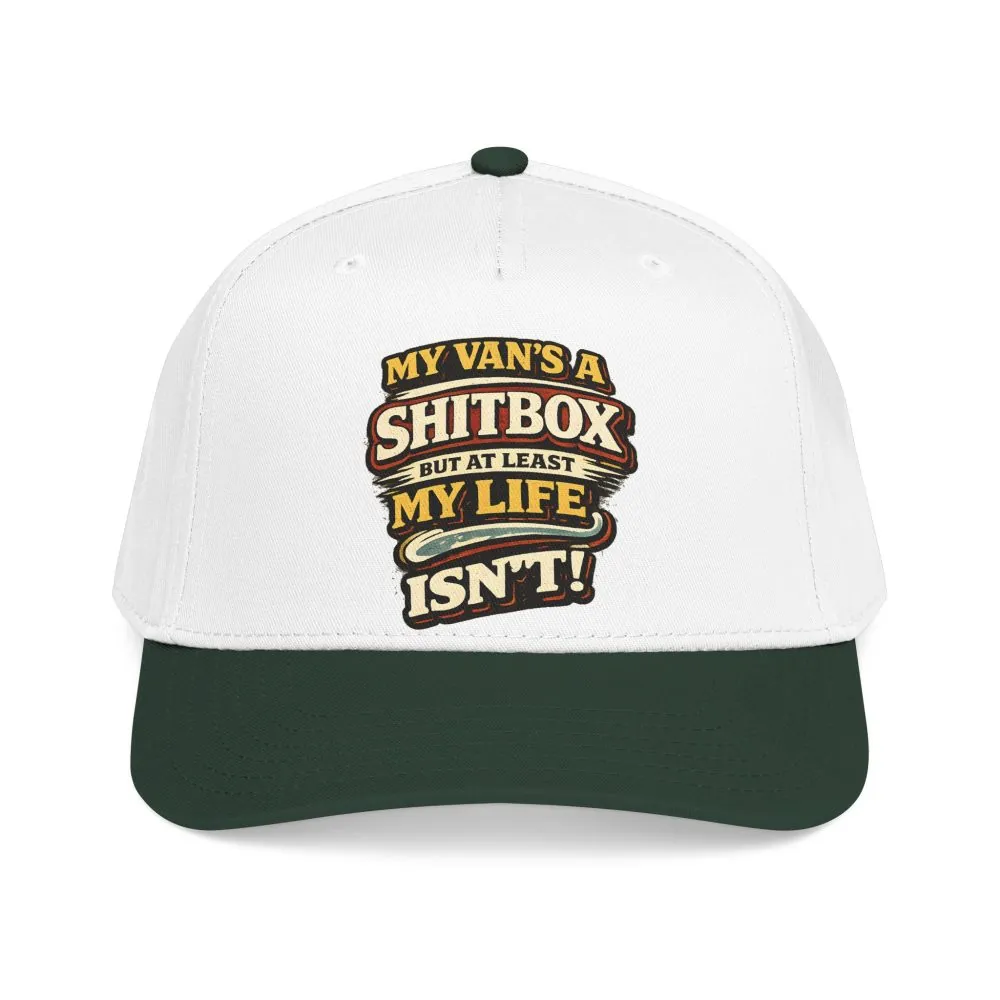 Baseball Cap - "My Van`s A Shitbox" Design F**K-Line