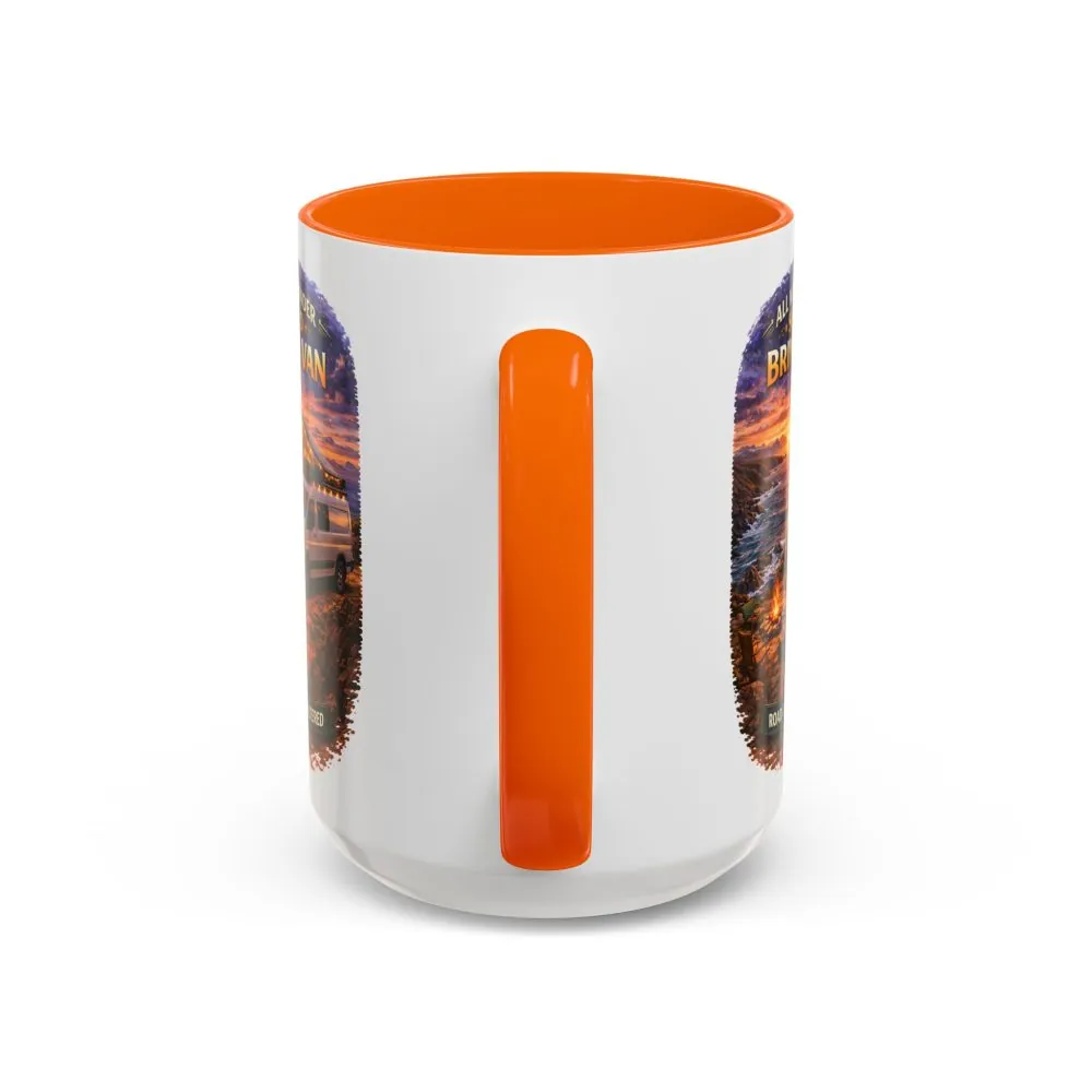 3249545214990150785_2048.jpeg Accent Coffee Mug (11, 15oz) — "All Who wander Should Bring A Van" Design Scenic-Line