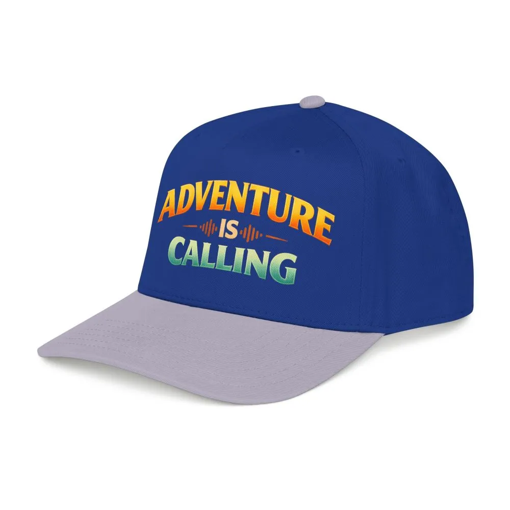 Baseball Cap - "Adventure Is Calling" Design Scenic-Line