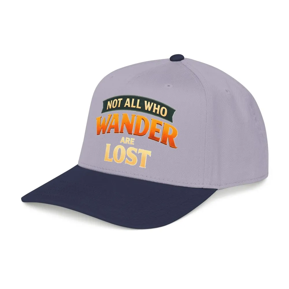 3265974262590884678_2048.jpeg Baseball Cap - "Not All Who Wander Are Lost" Design Scenic-Line