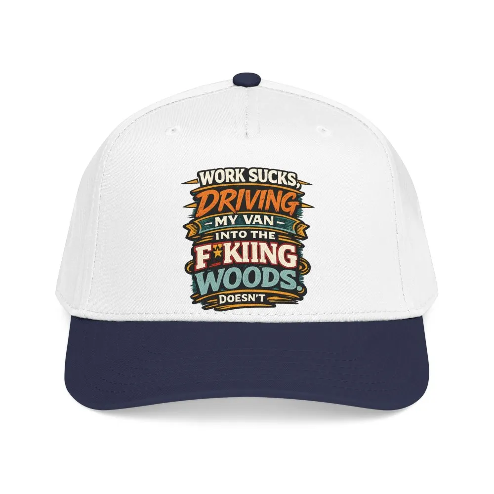 3271848522380527829_2048.jpeg Baseball Cap - "Work Sucks" Design F**K-Line