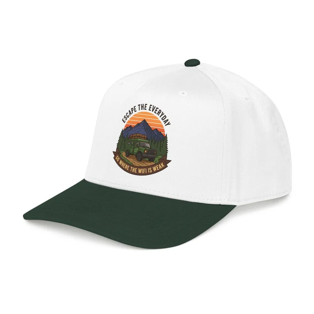 3290070406500079633_2048.jpeg Baseball Cap - 'Escape the Everyday' Off-Road Adventure Hat