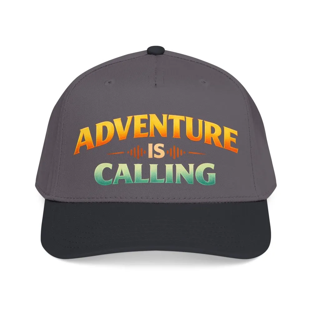 Baseball Cap - "Adventure Is Calling" Design Scenic-Line