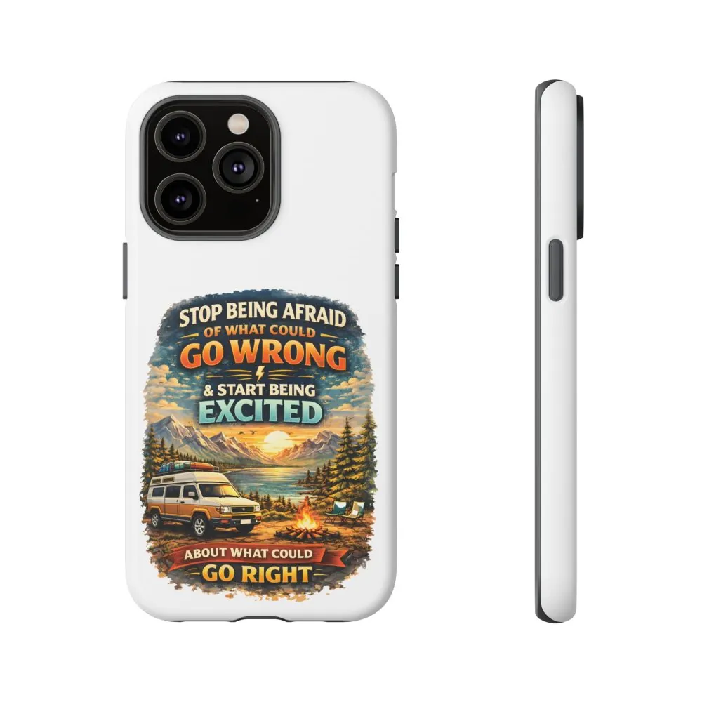 3331191791530286265_2048.jpeg Phone Case — "Stop Being Afraid" (Design Scenic-Line)