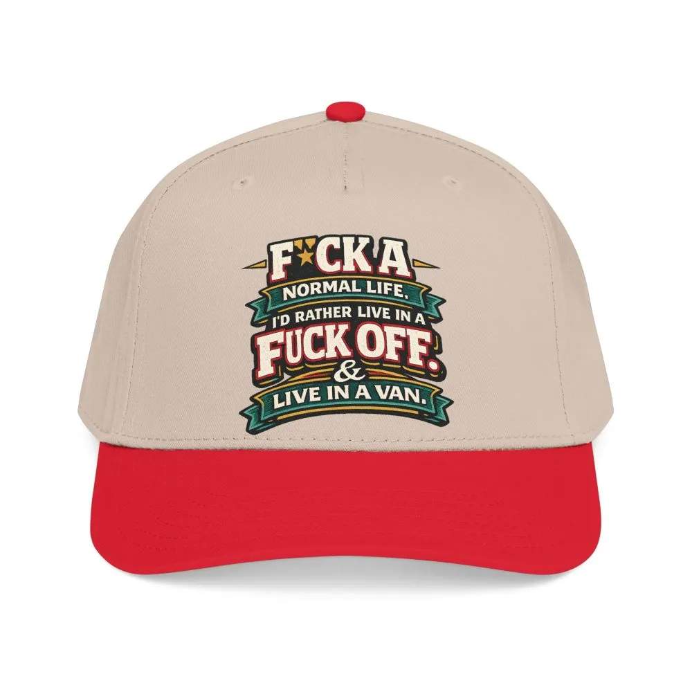 3331531524074131829_2048.jpeg Baseball Cap - "Fuck A Normal Life" Design F**K-Line