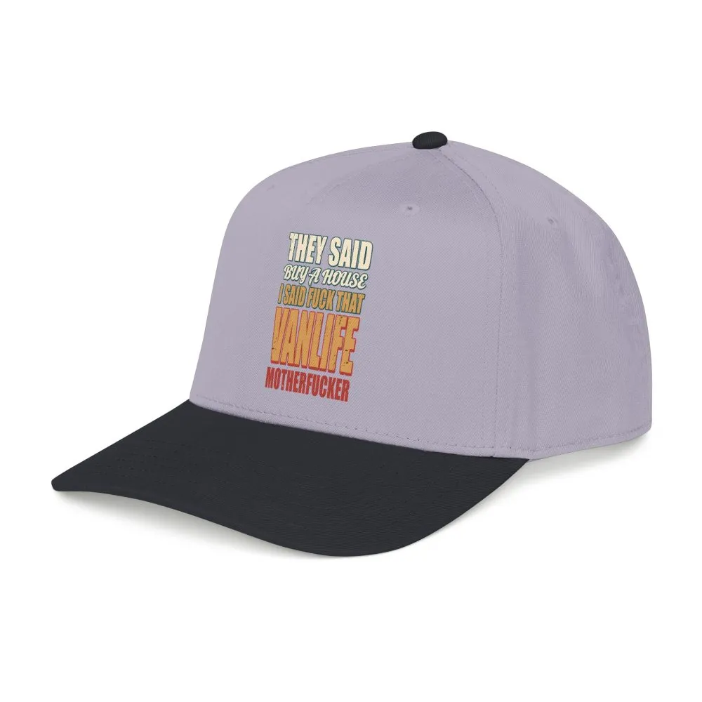 3338091208230175981_2048.jpeg Baseball Cap - "They Said Buy A House" Design F**K-Line
