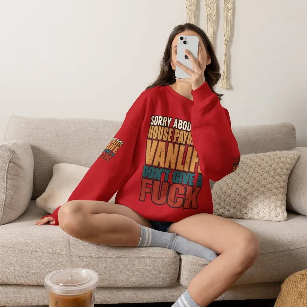 3344222315701276639_2048.jpeg Unisex Heavy Blend™ Crewneck Sweatshirt — "Sorry About Your House Payments" Design F**K-Line