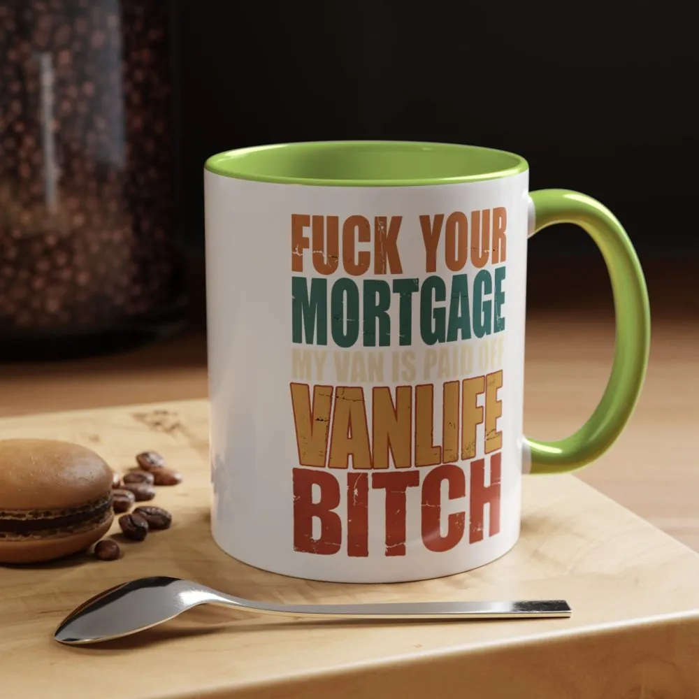 3358827625370899801_2048.jpeg Accent Coffee Mug (11, 15oz) — "Fuck Your Mortgage" Design F**K-Line