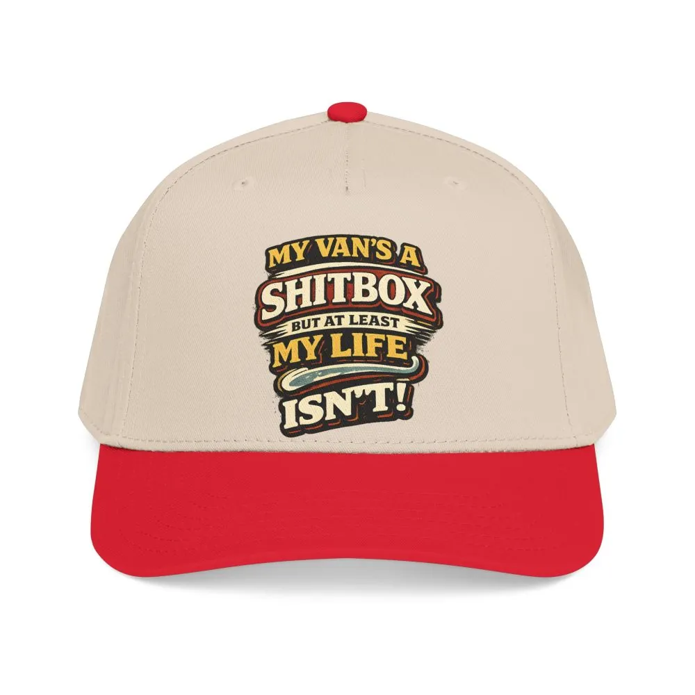 Baseball Cap - "My Van`s A Shitbox" Design F**K-Line