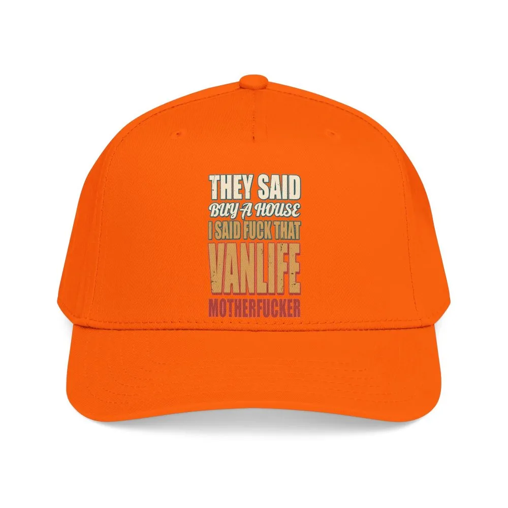 3370885811268712485_2048.jpeg Baseball Cap - "They Said Buy A House" Design F**K-Line