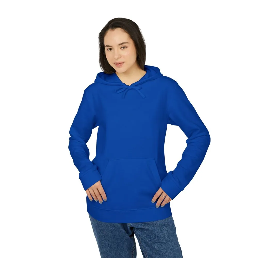 Hoodie(Adidas) — "Home Is Where You Park It-Adventure is the destination" Outdoor Travel Pullover (Only Back Printed)