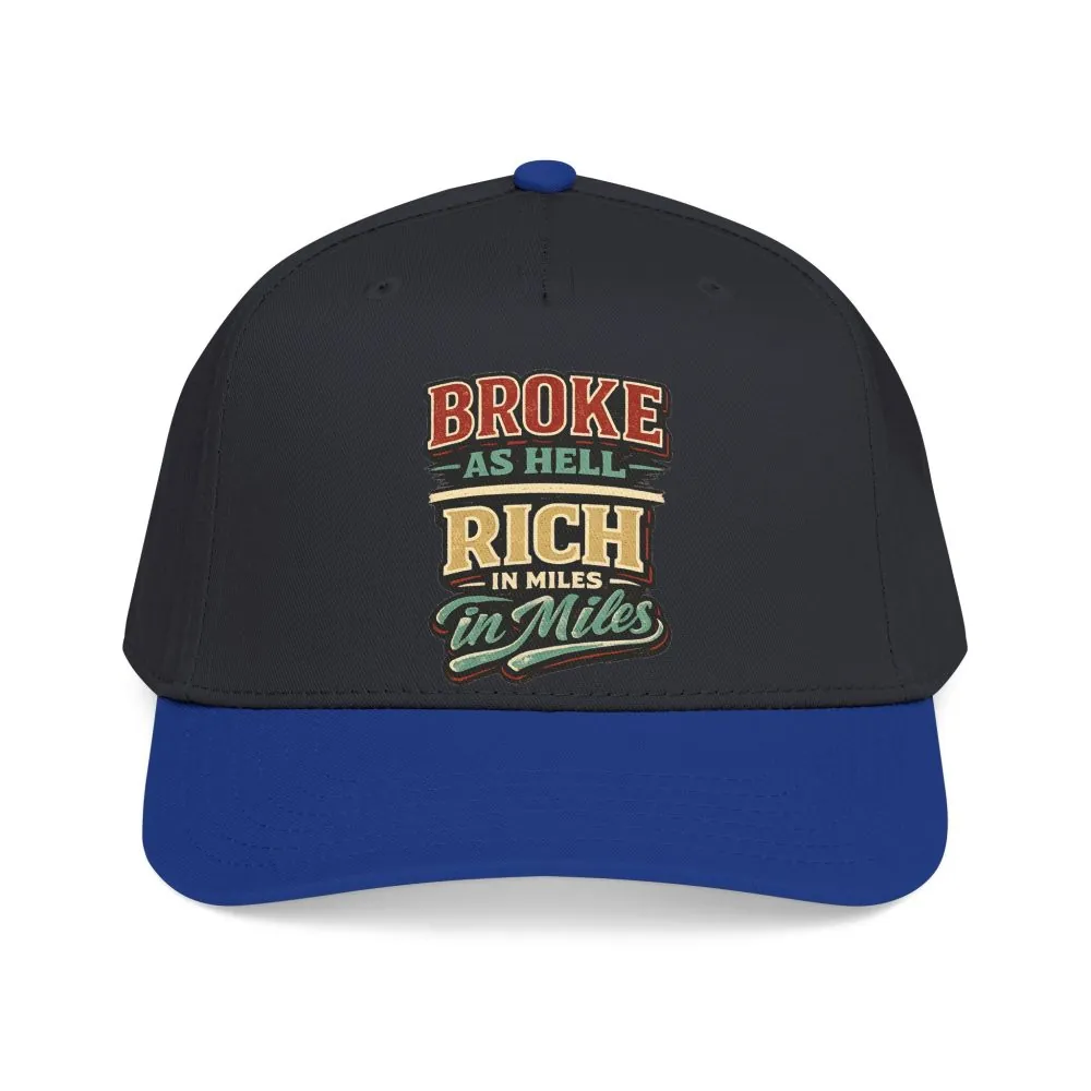 Baseball Cap - "Broke As Hell" Design F**K-Line