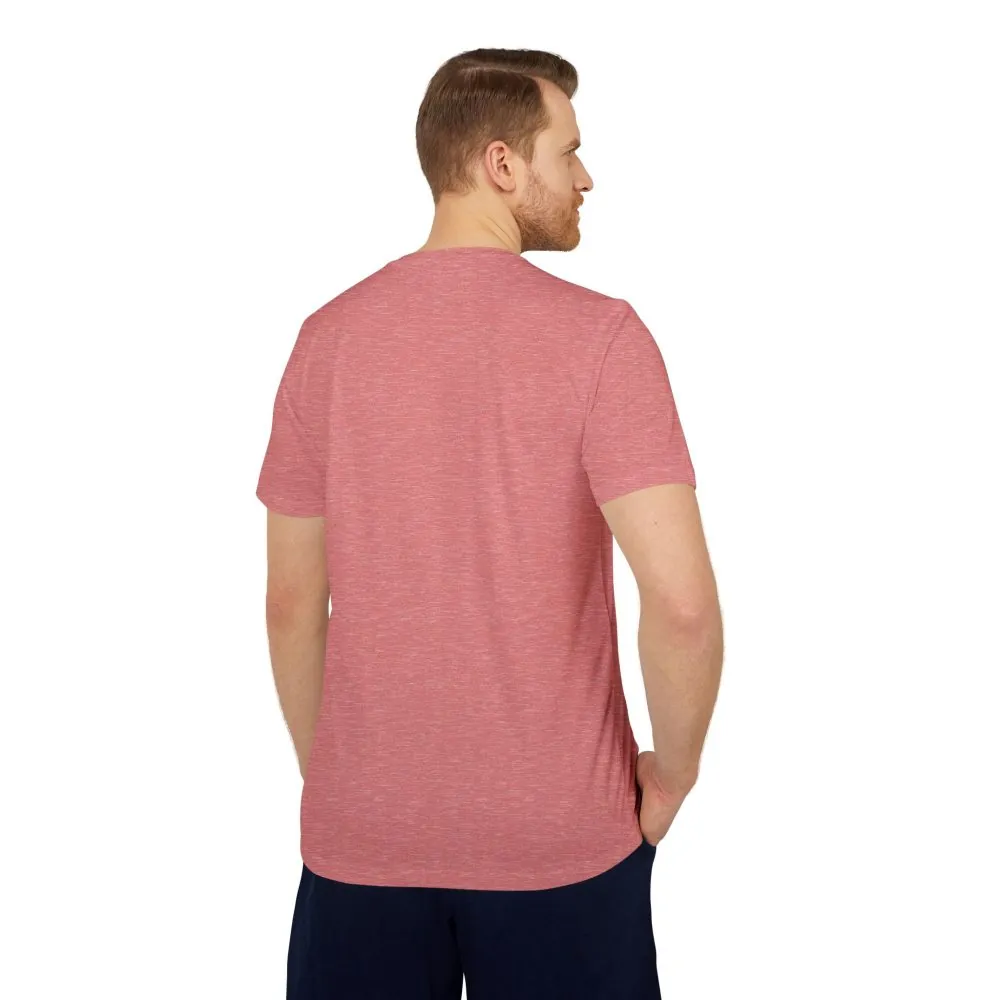T-Shirt(Adidas) - 'Adventure Awaits-Go Where You Feel Most Alive' (Only Front printed)