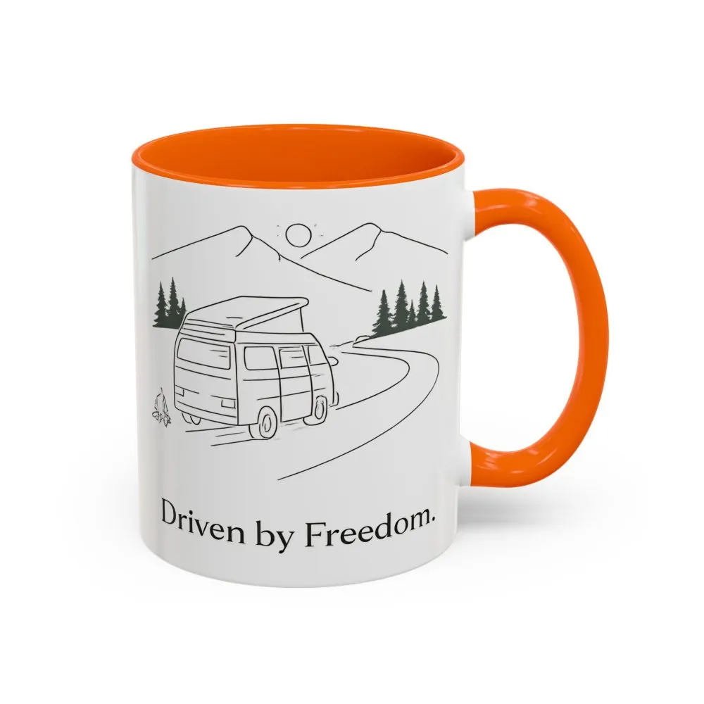 3490110425030127606_2048.jpeg Accent Coffee Mug (11, 15oz) — "Driven By Freedom" Design Minimal-Line