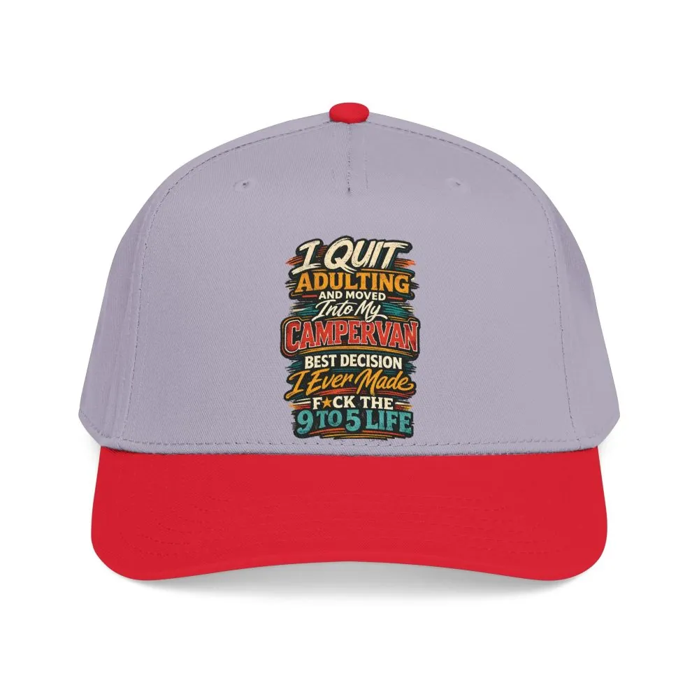 Baseball Cap - "I Quit Adulting" Design F**K-Line