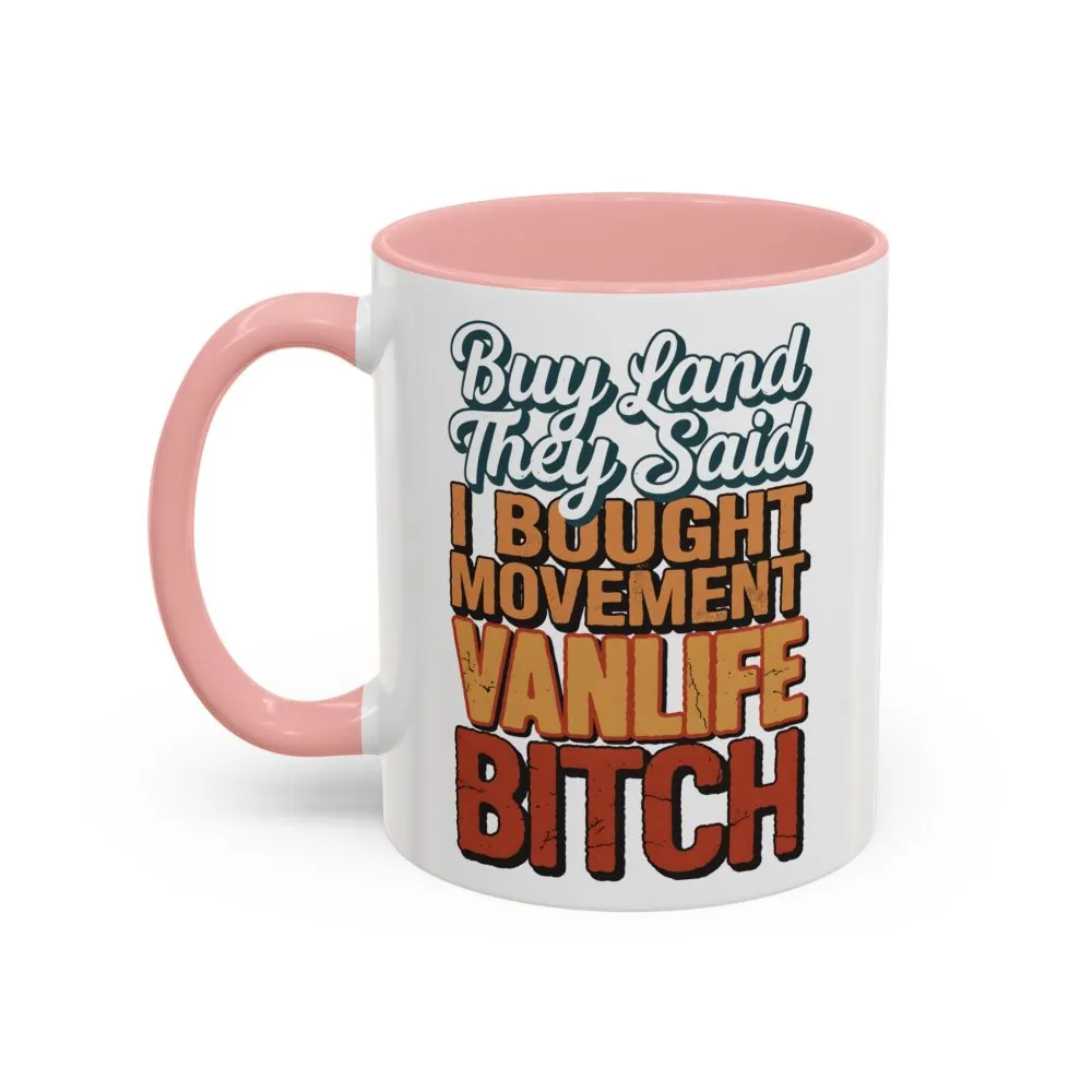3511709124736047155_2048.jpeg Accent Coffee Mug (11, 15oz) — "Buy Land They Said" Design F**K-Line