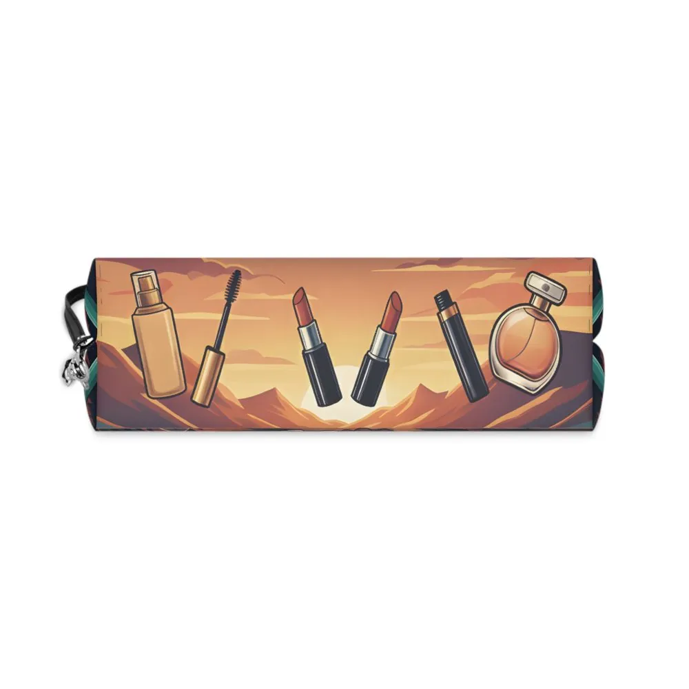 Makeup Bag — "Life Is A Highway-Makup Is My Essentials" campervan quoted