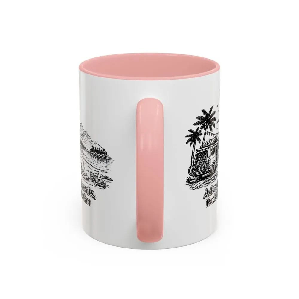 3523832976161246144_2048.jpeg Accent Coffee Mug (11, 15oz) — "Adventure Awaits,Pack Up The Van" Design Minimal-Line
