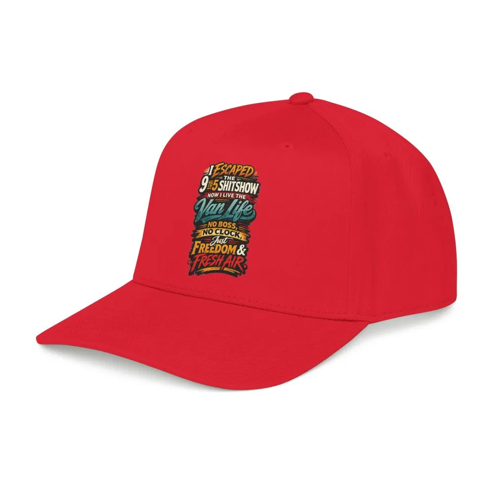 Baseball Cap - "I Escaped The 9 To 5" Design F**K-Line