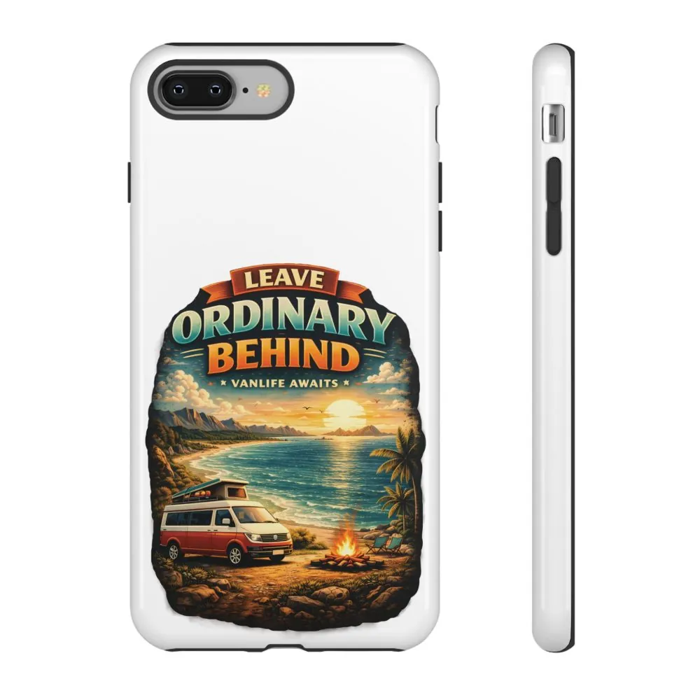 Phone Case — "Leave Ordinary Behind" (Design Scenic-Line)