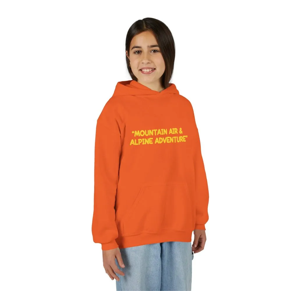 3609293499244031727_2048.jpeg Youth Hoodie(Gildan) – "Mountain Air And Alpine Adventure" (Design Sitcom-Line)