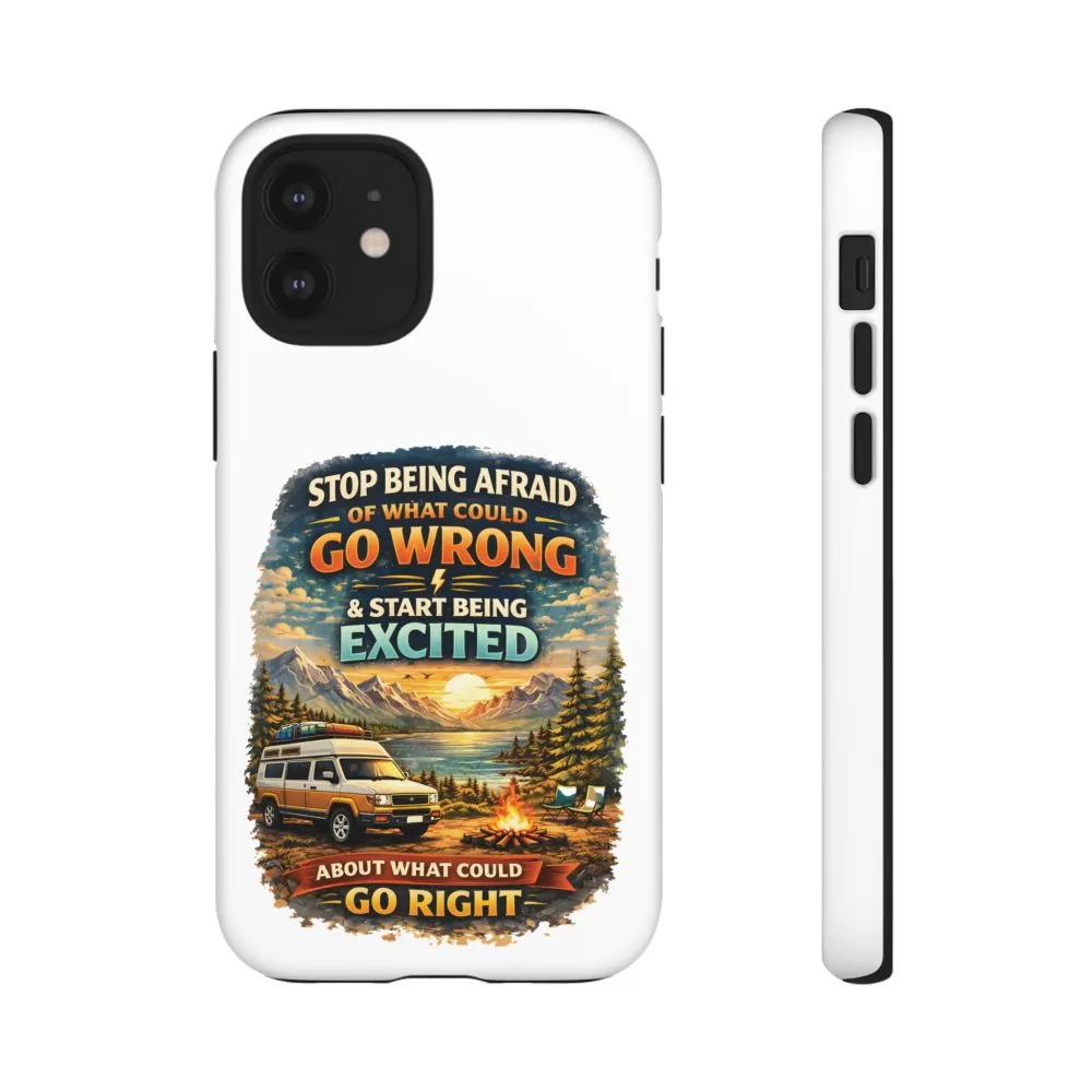 3614188231631177956_2048.jpeg Phone Case — "Stop Being Afraid" (Design Scenic-Line)