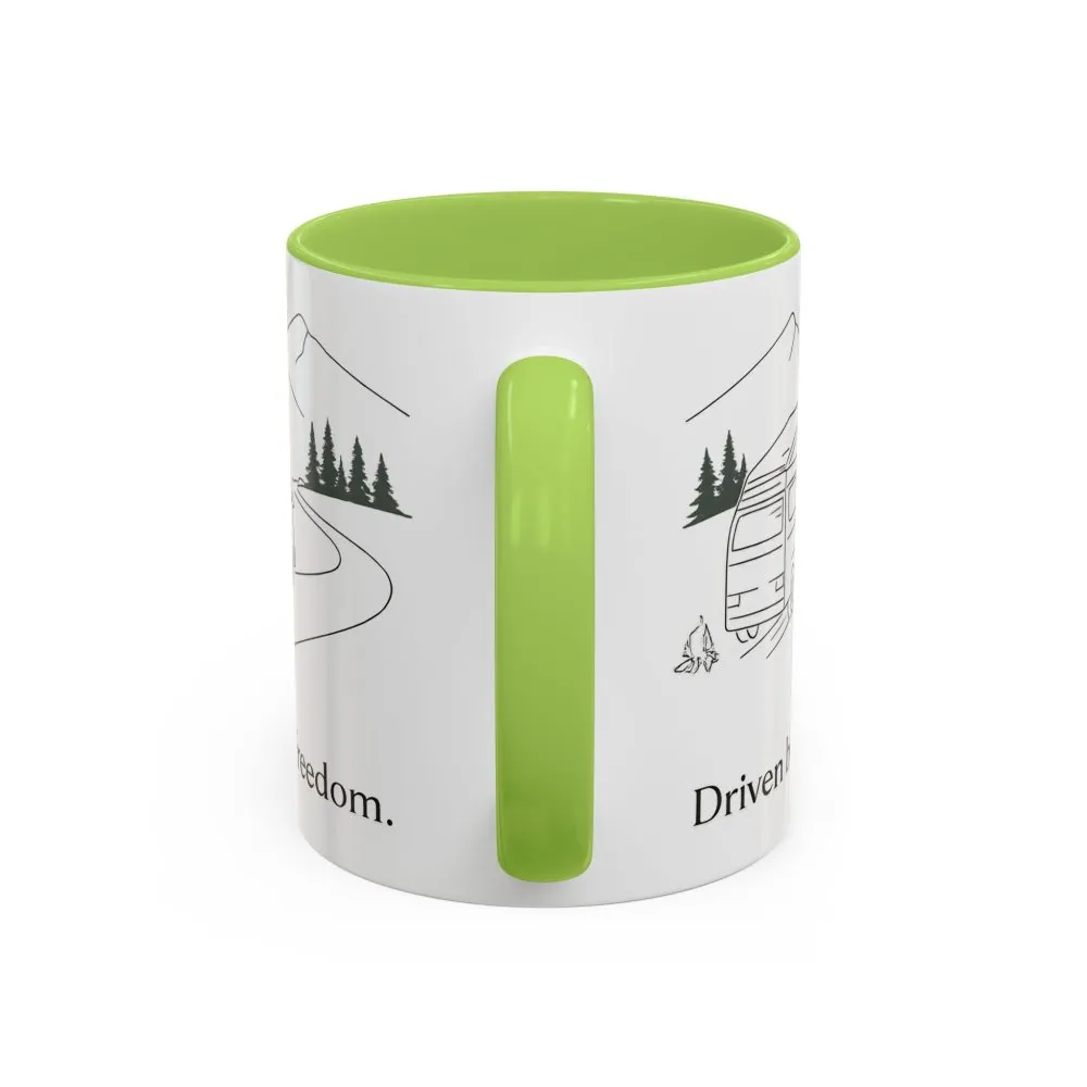 3617059348066108715_2048.jpeg Accent Coffee Mug (11, 15oz) — "Driven By Freedom" Design Minimal-Line