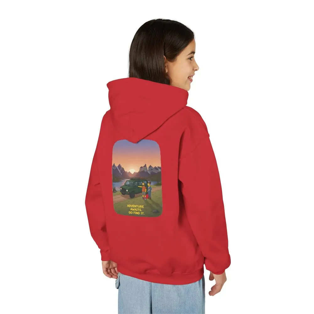 362297759431856075_2048.jpeg Youth Hoodie(Gildan) – "Adventure Awaits-Go Find It" (Design Sitcom-Line)