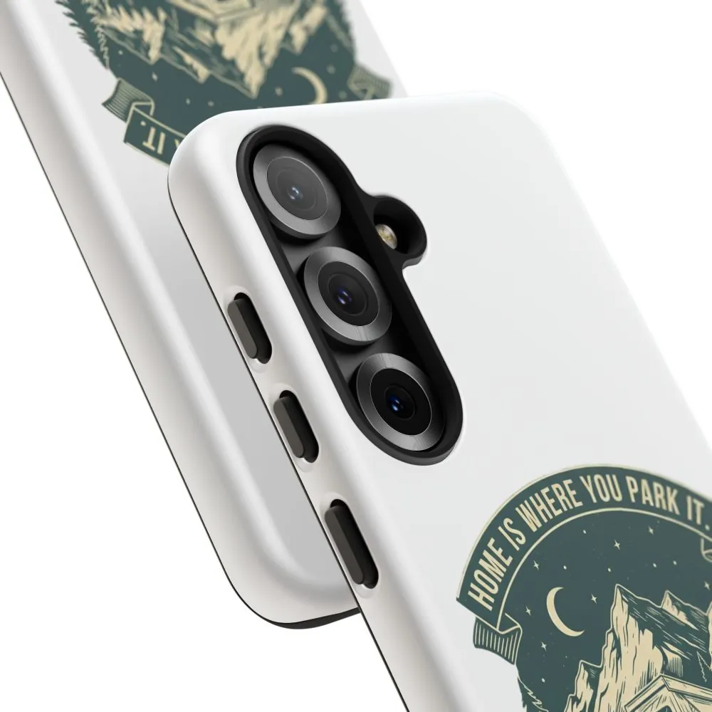 3648349305631650573_2048.jpeg Phone Case — "Home Is Where You Park It-Adventure is the destination" Camper Van Design