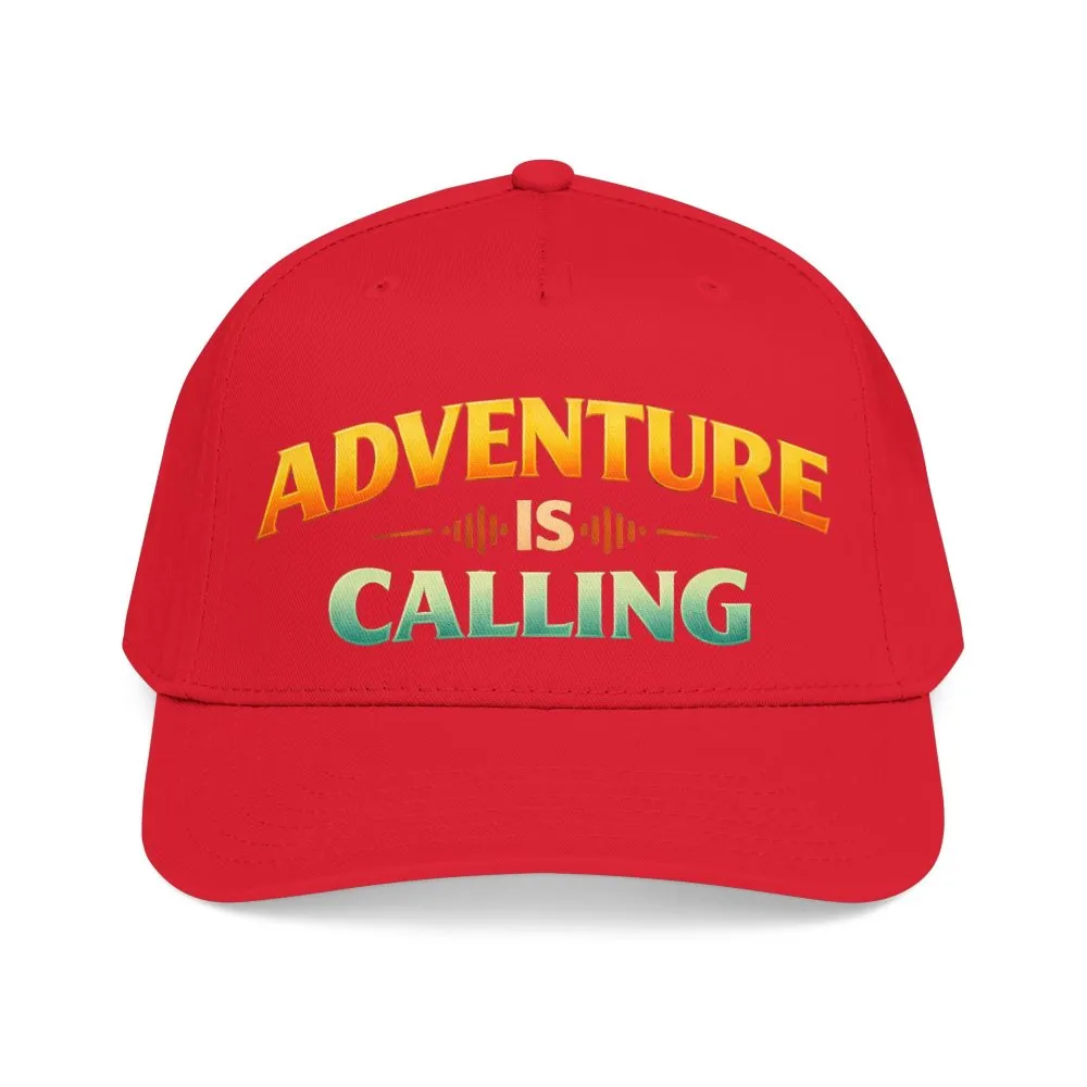 Baseball Cap - "Adventure Is Calling" Design Scenic-Line