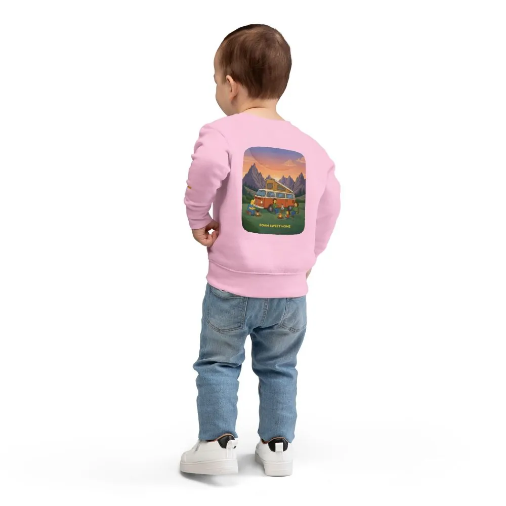 3653016692782623449_2048.jpeg Toddler Sweatshirt - "Roam Sweet Home" (Design Sitcom-Line)