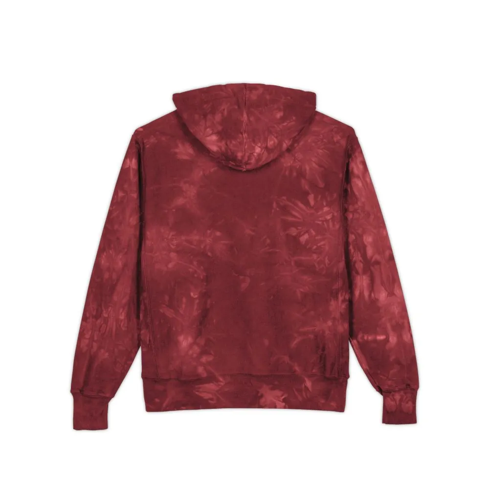Unisex Tie-Dye Embroidered Hoodie — 'Life Is Better With A Van' Graphic