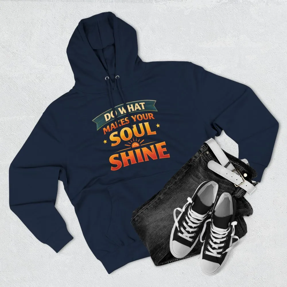 3667141827042742483_2048.jpeg Three-Panel Fleece Hoodie - "Do What Makes Your Soul Shine" Design Scenic-Line