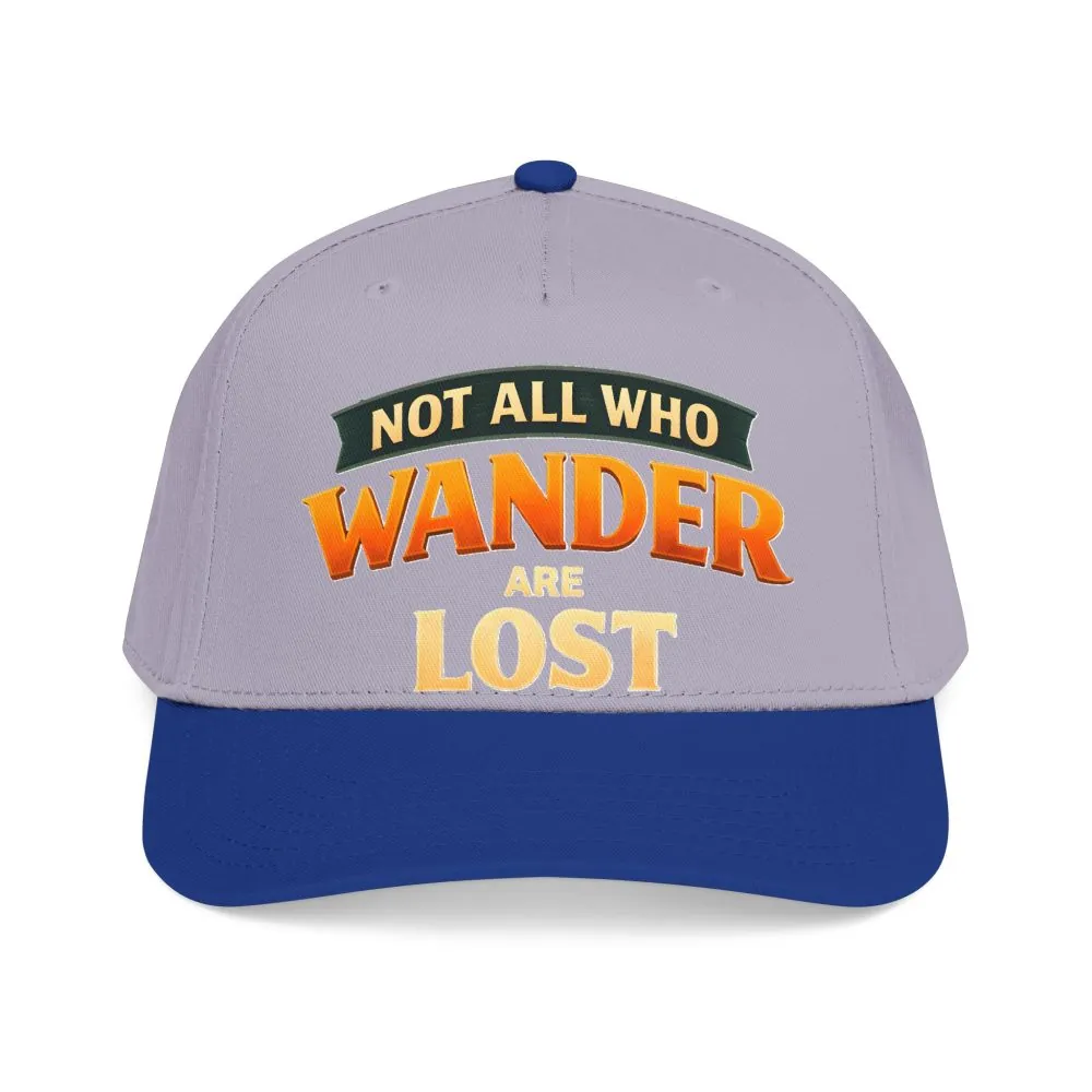 367911220224321315_2048.jpeg Baseball Cap - "Not All Who Wander Are Lost" Design Scenic-Line