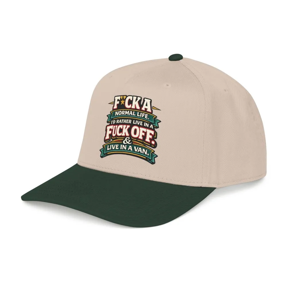 3729052116484272892_2048.jpeg Baseball Cap - "Fuck A Normal Life" Design F**K-Line