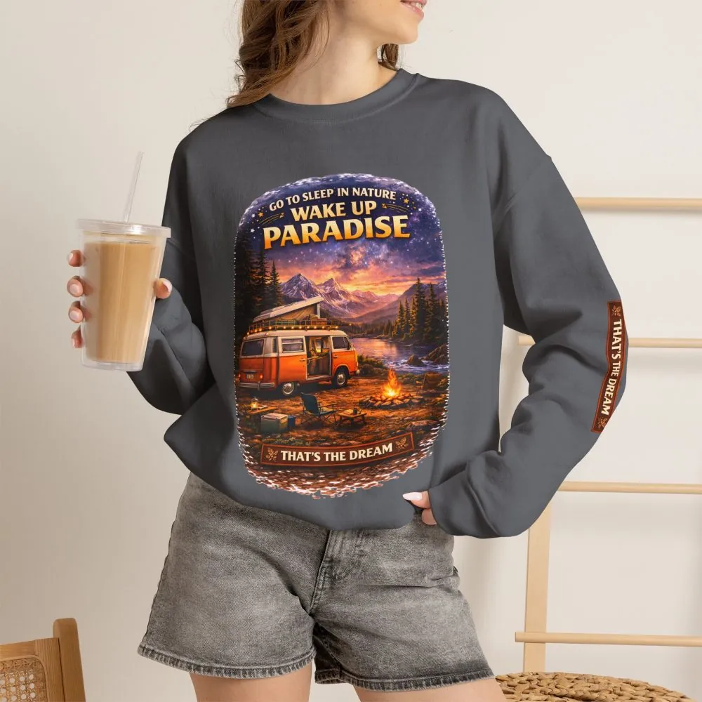 3778813968948628010_2048.jpeg Unisex Heavy Blend™ Crewneck Sweatshirt — "Go To Sleep Nature " Design Scenic-Line
