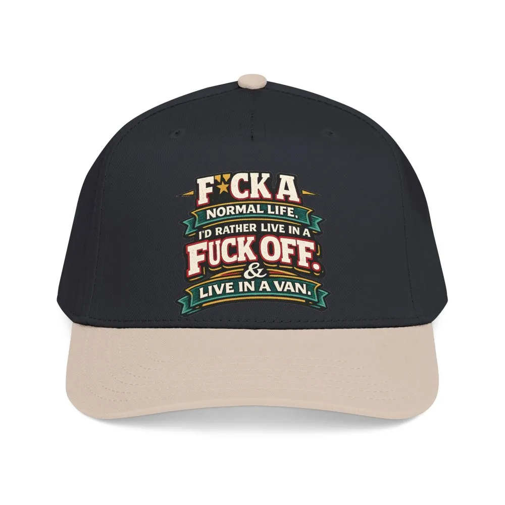 3816236537954797538_2048.jpeg Baseball Cap - "Fuck A Normal Life" Design F**K-Line