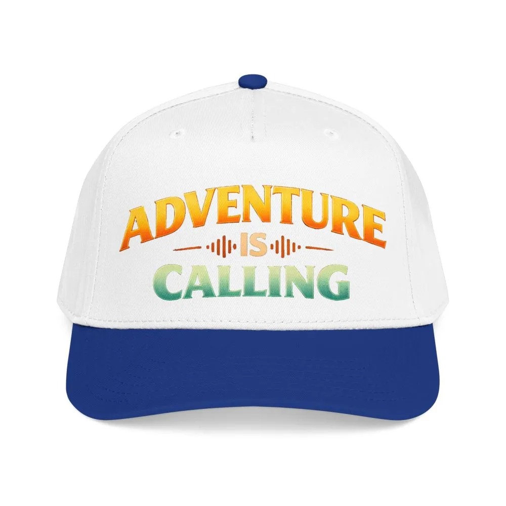 Baseball Cap - "Adventure Is Calling" Design Scenic-Line