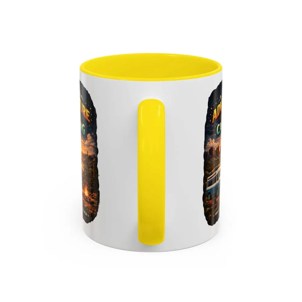 3864260956601365788_2048.jpeg Accent Coffee Mug (11, 15oz) — "Adventure Is Calling" Design Scenic-Line