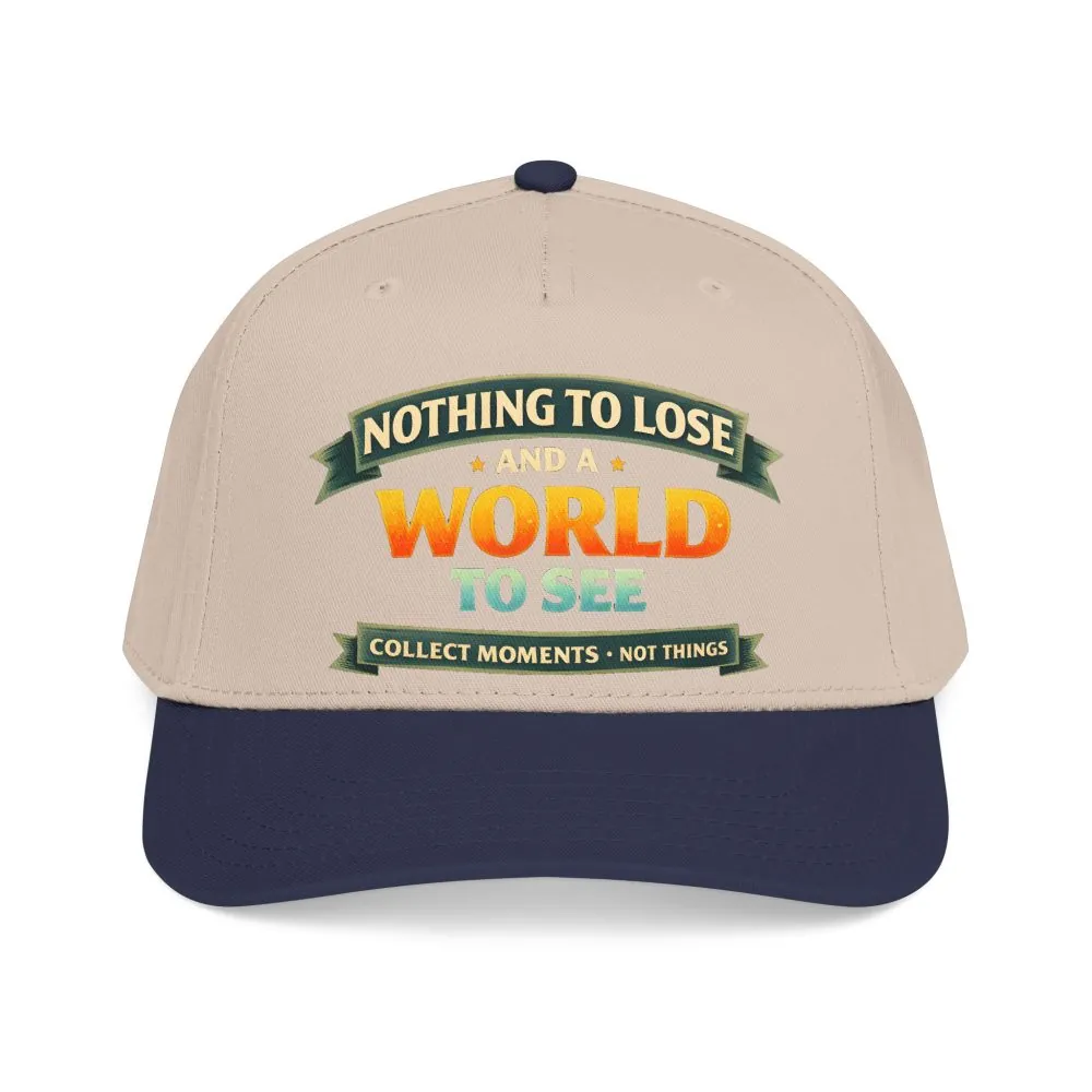 Baseball Cap - "Nothing To Lose" Design Scenic-Line