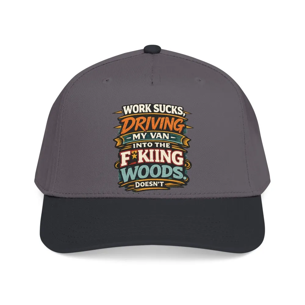 3894709407516258169_2048.jpeg Baseball Cap - "Work Sucks" Design F**K-Line