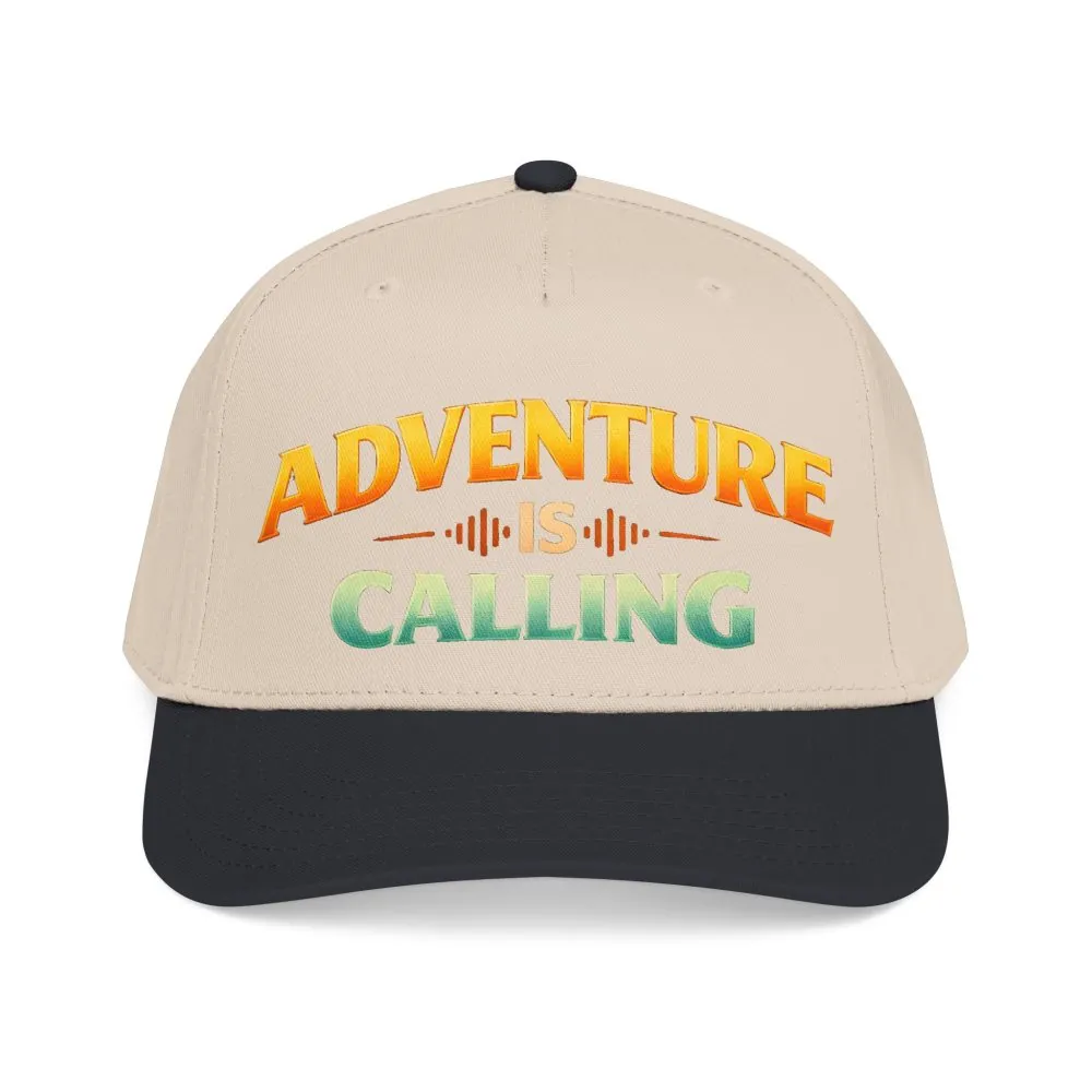 Baseball Cap - "Adventure Is Calling" Design Scenic-Line
