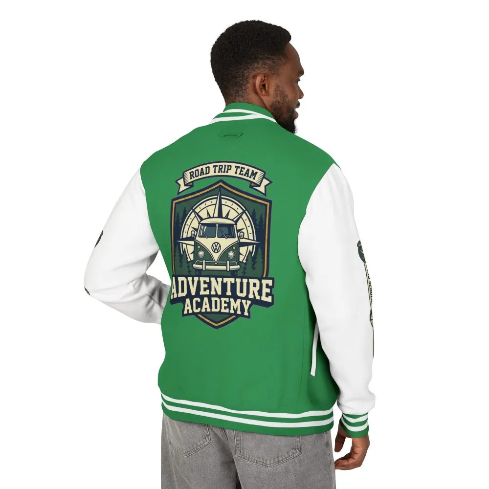 3959325192935890247_2048.jpeg Unisex Heavyweight Letterman Jacket (Awdis) —"Adventure Academy" Road Trip Team Varsity Jacket