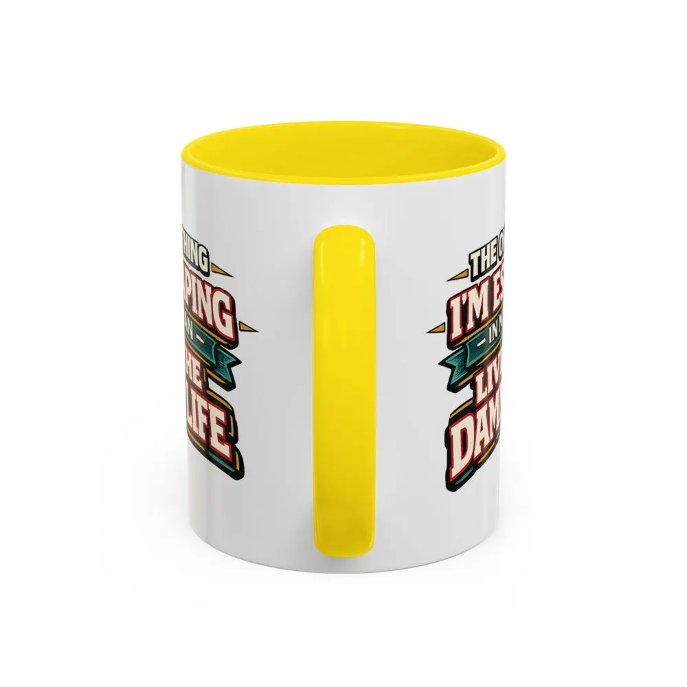 4002858909779940417_2048.jpeg Accent Coffee Mug (11, 15oz) — "The Only Thing I´m Escaping" Design F**K-Line